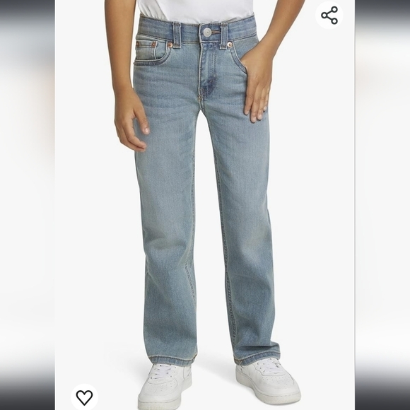 Levi's boys 514 Straight Fit Jeans - Picture 6 of 8